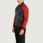 Walton Varsity 真皮夹克 男士 – alternate product view 2