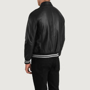 Walton Varsity 真皮夹克 男士 – alternate product view 5