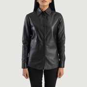 Zenith Shirt 真皮夹克 女士 – alternate product view 4