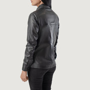 Zenith Shirt 真皮夹克 女士 – alternate product view 5