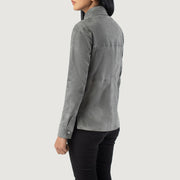 Zenith Shirt 真皮夹克 女士 – alternate product view 5