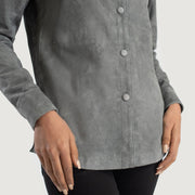 Zenith Shirt 真皮夹克 女士 – alternate product view 6